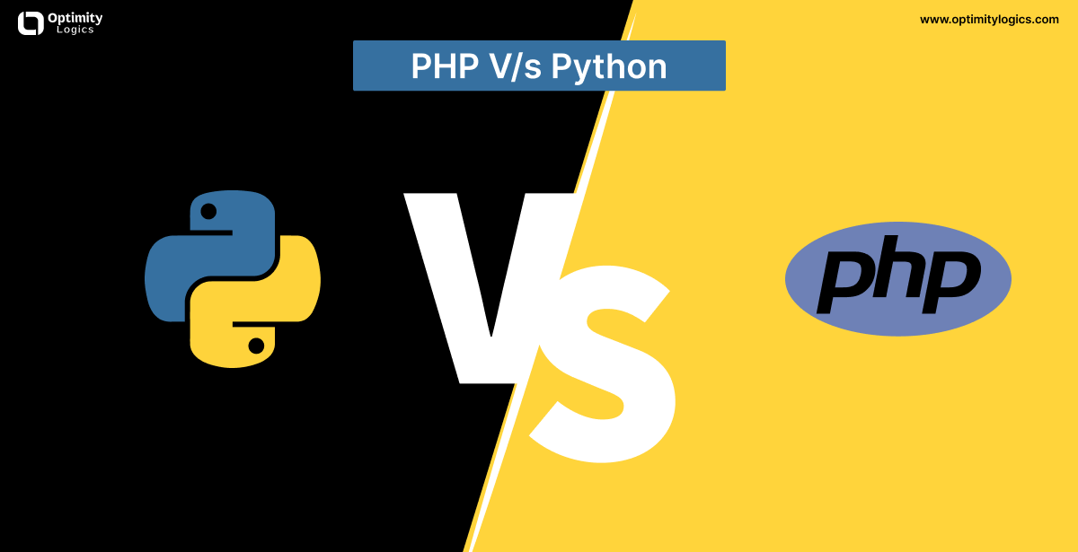 PHP vs Python, Optimity Logics, PHP, Python,